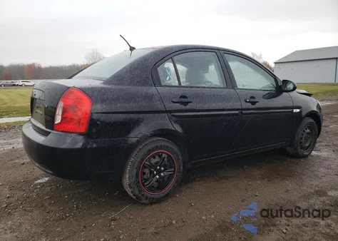 2007 Hyundai Accent Gls from USA, damaged, VIN KMHCN46C37U097118